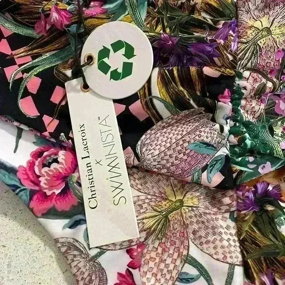 Floral High Rise Swimsuit Bottoms Size Small NWT​​ - Picture 7 of 8